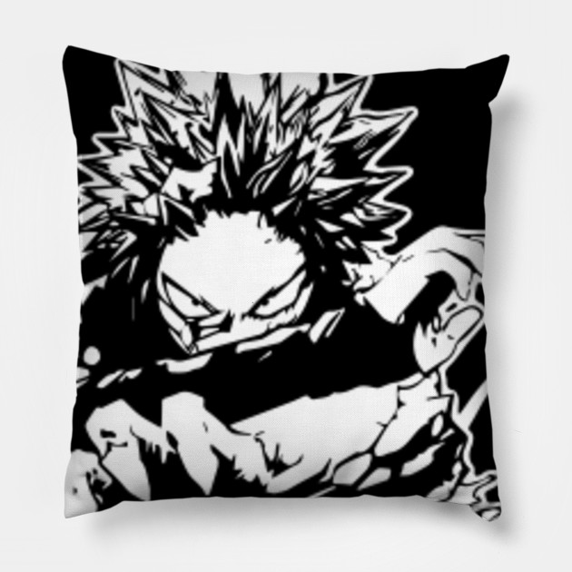 Red Riot Kirishima My Hero Academia My Hero Academia Pillow Teepublic