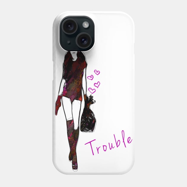 Stolen Hearts Phone Case by Future Emperor