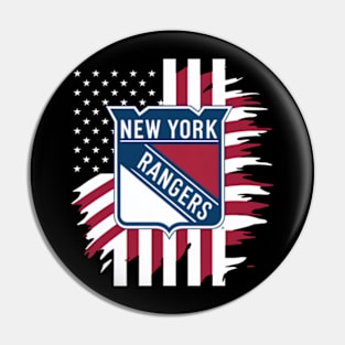 design featuring the New York Rangers Pin