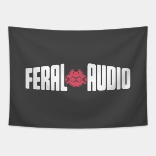 Feral Audio - Our Very Second Logo! (dark version) Tapestry