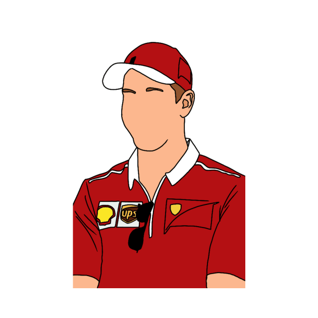 Sebastian Vettel for Ferrari 2020 by royaldutchness