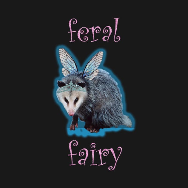 Feral Fairy Possum by fizzyboom