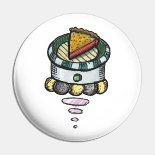 Pie Delivery (color) Pin