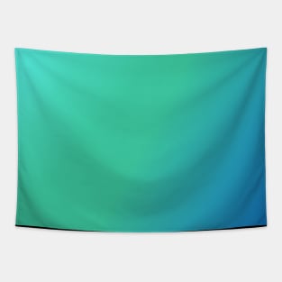 Green Blue Gradient Tapestry