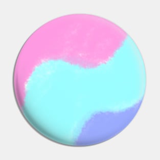 Pink sky blue purple watercolor art Pin