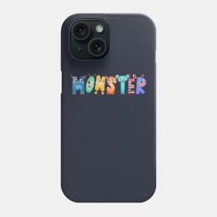 Monster characters Phone Case