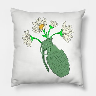 Daisy Grenade Pillow