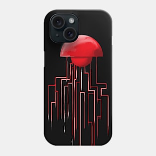 Red Jellyfish Phone Case