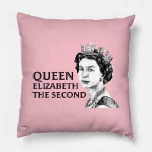 Queen Elizabeth II  #2 Pillow