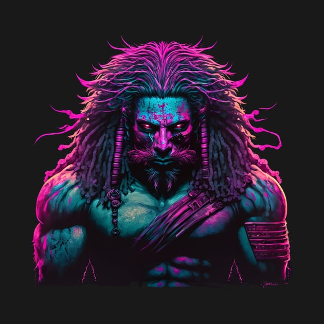 Synthwave Shaman by Abili-Tees