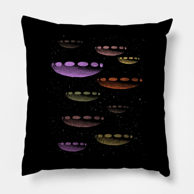 Invasion Force Pillow by bronzarino