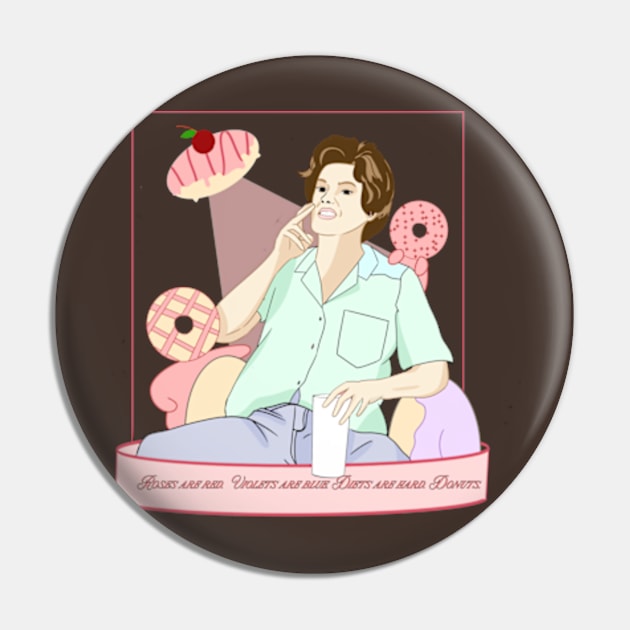 Kate and pink donuts Pin by Veljam