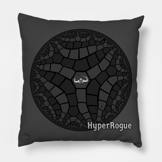 HyperRogue zebra Pillow by zenorogue