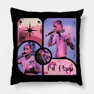 Pink Lil Peep Pillow