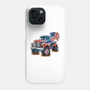 4th Of July Truck Phone Case