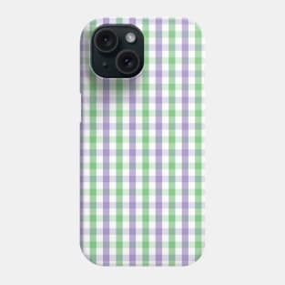 Lavender & Lime Tattersall Phone Case