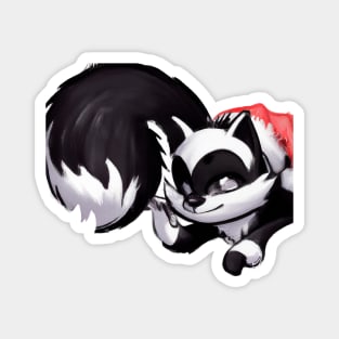 Cute Skunk Drawing Magnet