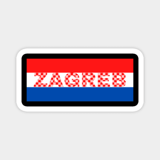 Zagreb City in Croatia Magnet