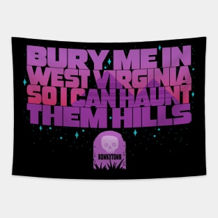 Bury Me In West Virginia Tapestry