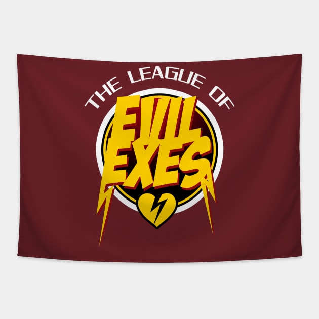 The League of Evil Exes Tapestry by Meta Cortex