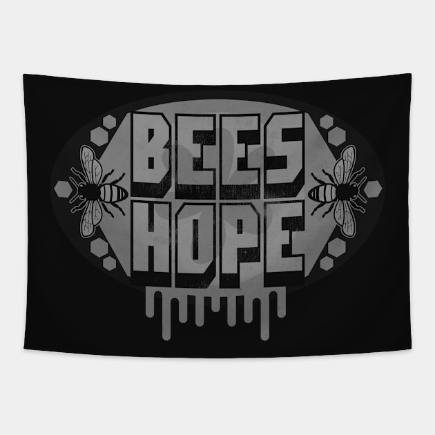 Bees Hope Vintage Tapestry by CTShirts