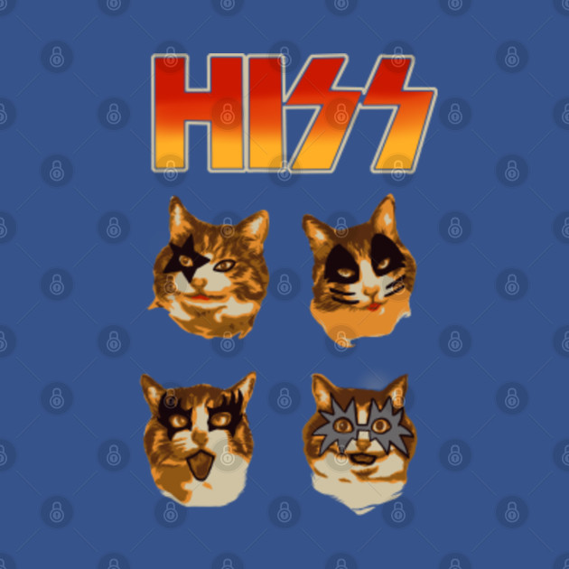 hiss - Cute Cats - T-Shirt