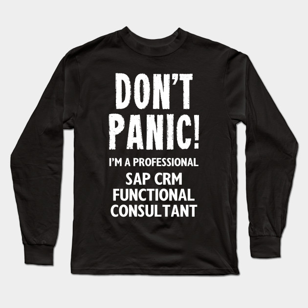 Sap Crm Functional Consultant Sap Crm Functional Consultant Long Sleeve T Shirt Teepublic