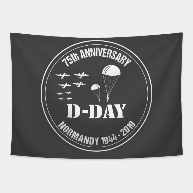 D-Day 75th Anniversary 2019 Normandy Landings Invasion Veteran Shirt Tapestry by stearman