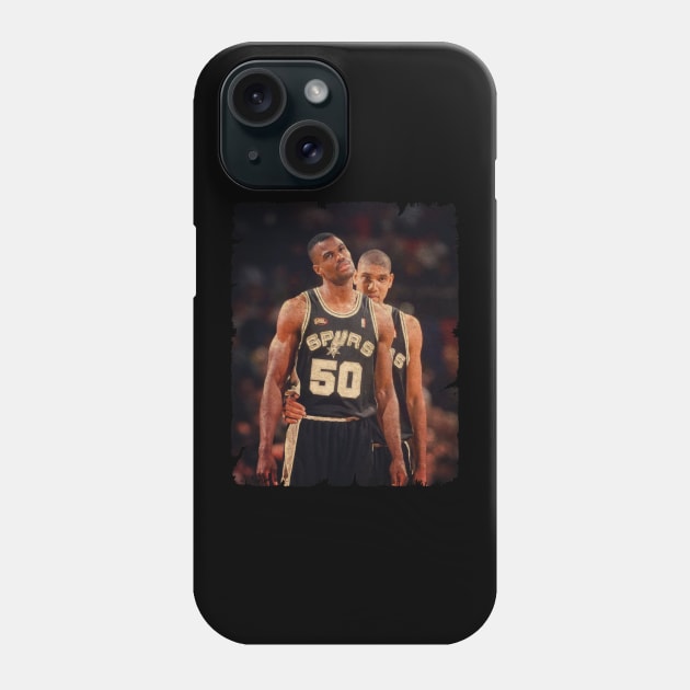 Twin Towers in The 1999 Finals - David Robinson Phone Case by Wendyshopart