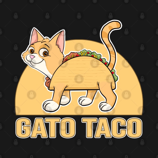 Gato Taco Funny Cinco de Mayo T Shirt by GAMAS Threads