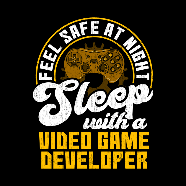 Feel Safe At Night Sleep With Video Game Developer by theperfectpresents