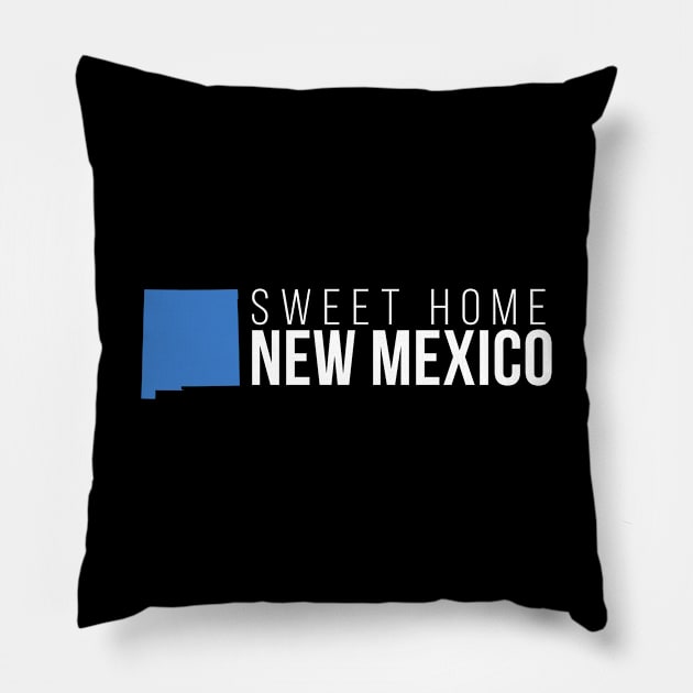 New Mexico Sweet Home Pillow by Novel_Designs