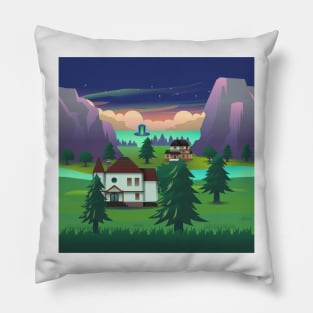 Sims 4 Glimmerbrooke Pillow