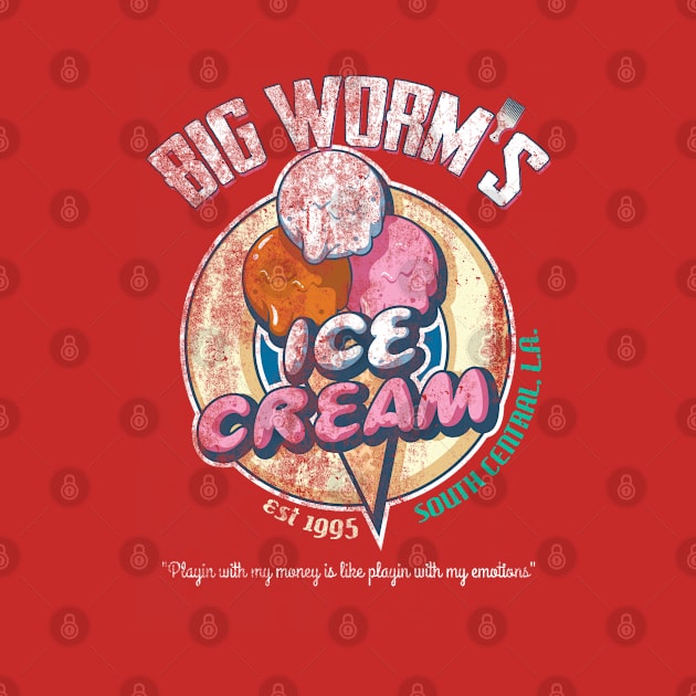 Big Worm's Ice Cream, distressed by MonkeyKing