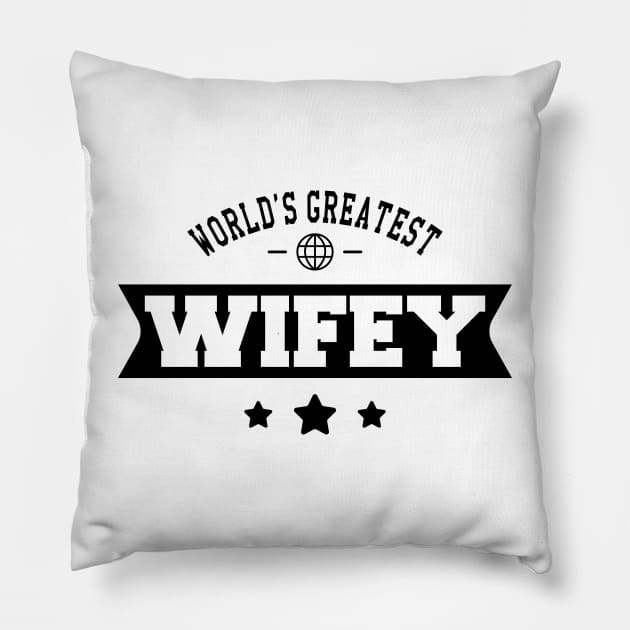 Wifey pillow clearance