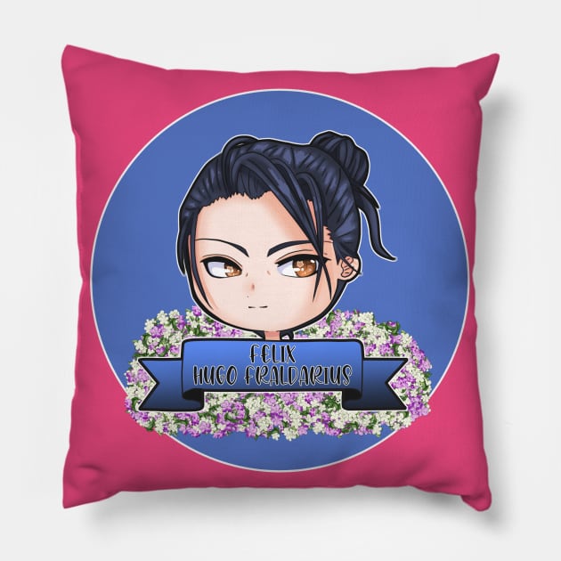 Felix Hugo Fraldarius - Fire Emblem Pillow by Modeko