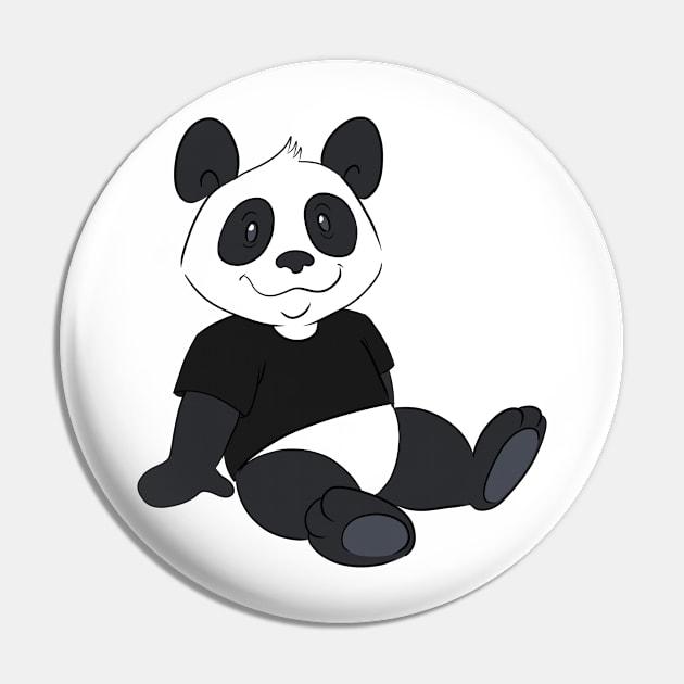 Cute Panda Pin by Band of The Pand