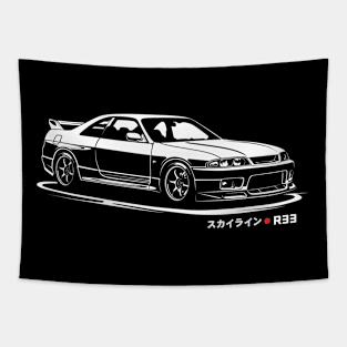 Skyline GTR R33 Tapestry