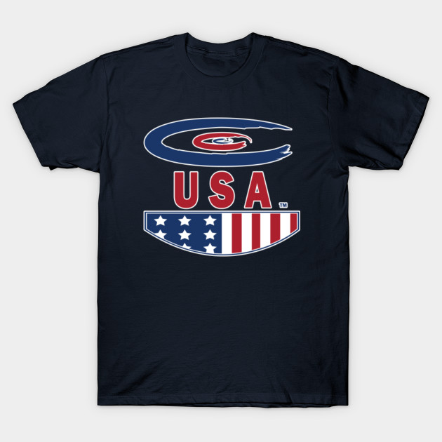 Usa Curling Team - T-Shirt | TeePublic