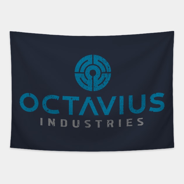 Octavius Industries (Variant) Tapestry by huckblade