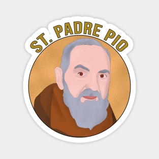 St Padre Pio Magnet