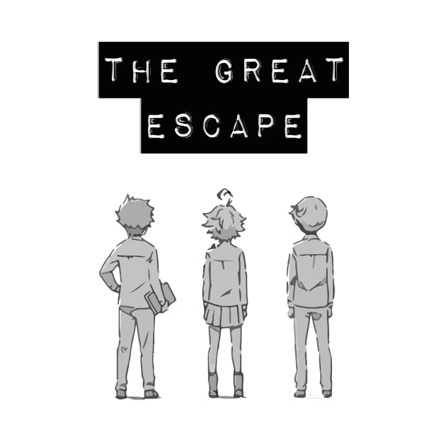 The Great Neverland Escape Promised Anime by RareLoot19