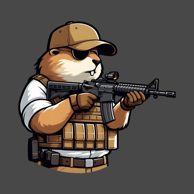 Tactical Groundhog by Rawlifegraphic