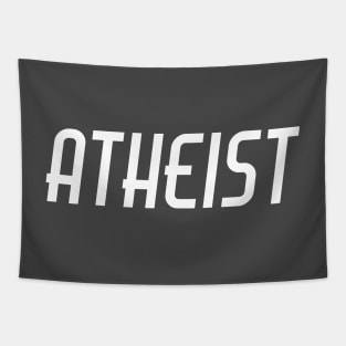 Atheist Shirt - Short, Sweet, to the point. Tapestry