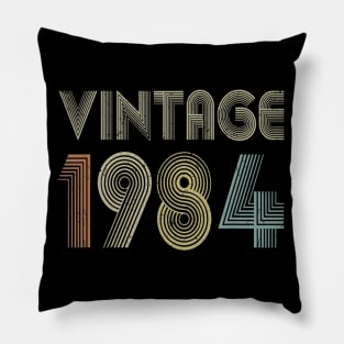 36th Birthday Gift Vintage 1984 Classic Pillow