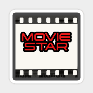 Movie Star (red) Magnet