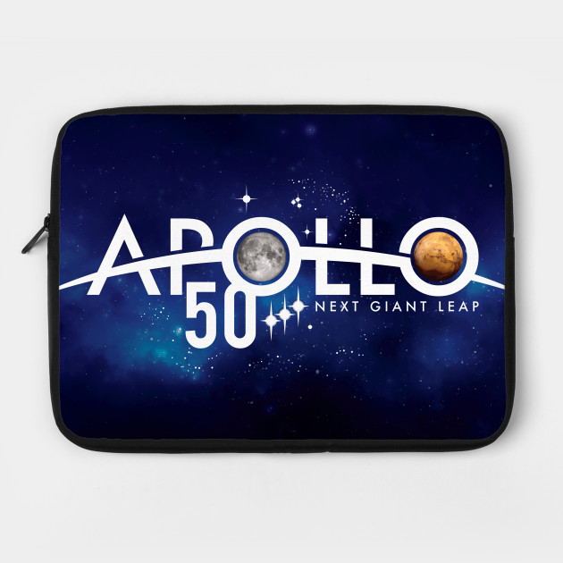 Apollo 11 Nasa 50th Anniversary Logo Apollo 11 50th Anniversary Laptop Case Teepublic