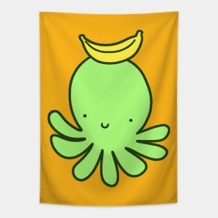 Banana Octopus Tapestry