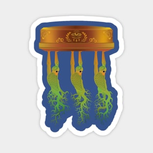 Parade of coffins Magnet