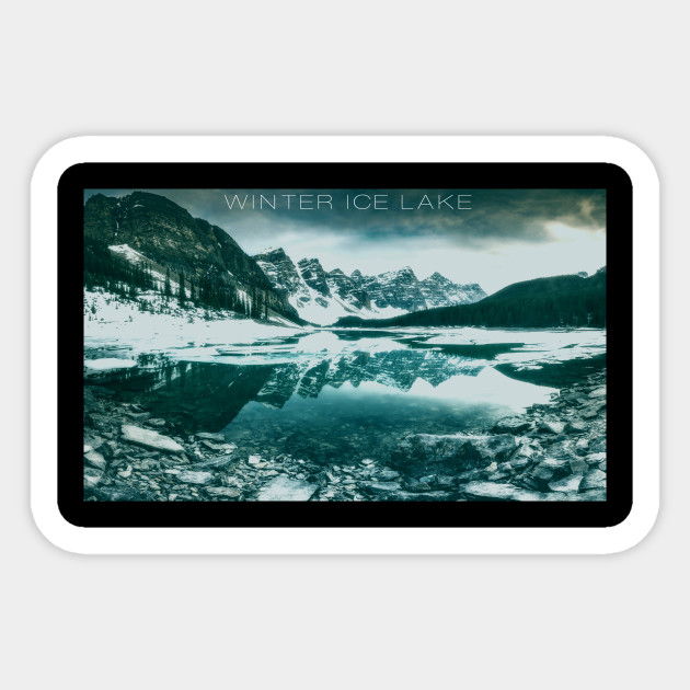 Winter Ice Lake